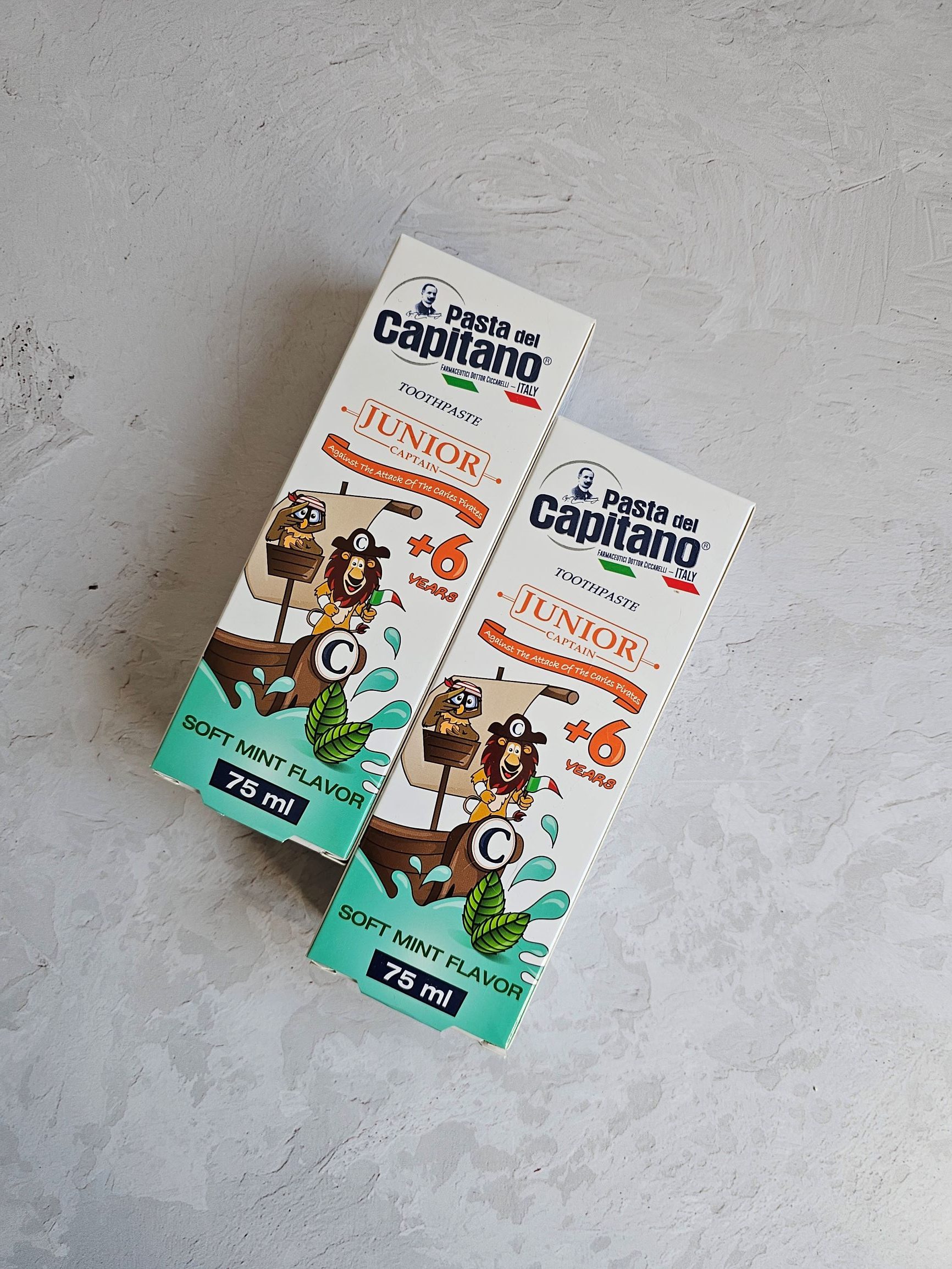 خمیردندان کودک پاستا دل کاپیتانو Pasta del Capitano Junior