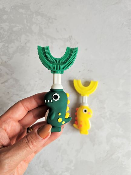 مسواک کودک طرح کارتونی U شکل