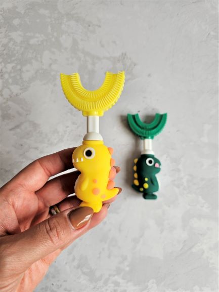 مسواک کودک طرح کارتونی U شکل