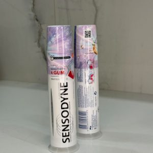 خمیر دندان پمپی سفیدکننده، ضد حساسیت و محافظ لثه سنسوداین Sensodyne Sensitivity & Gum Whitening