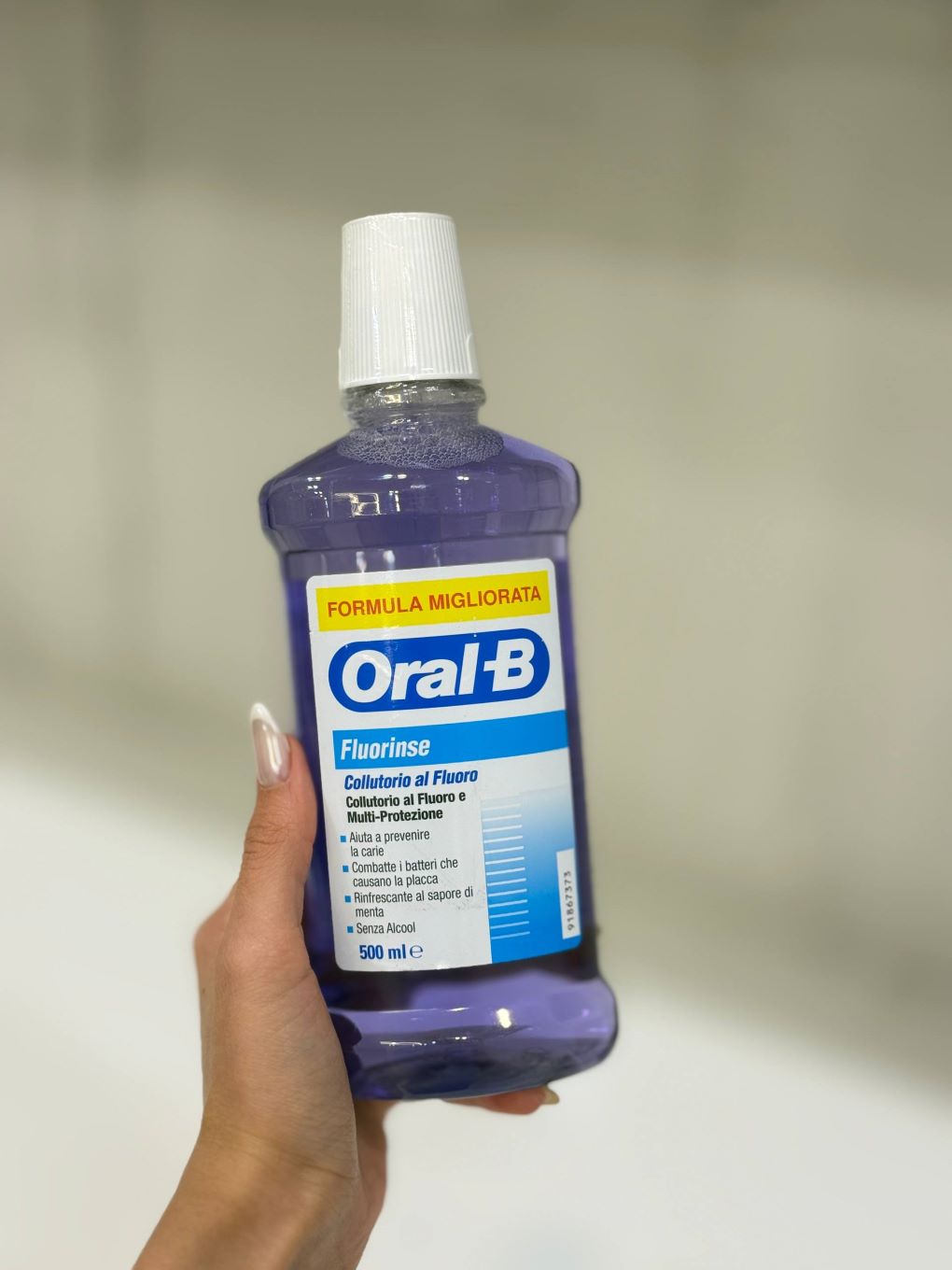 دهانشویه اورال بی فلورینسه Oral-B Fluorinse