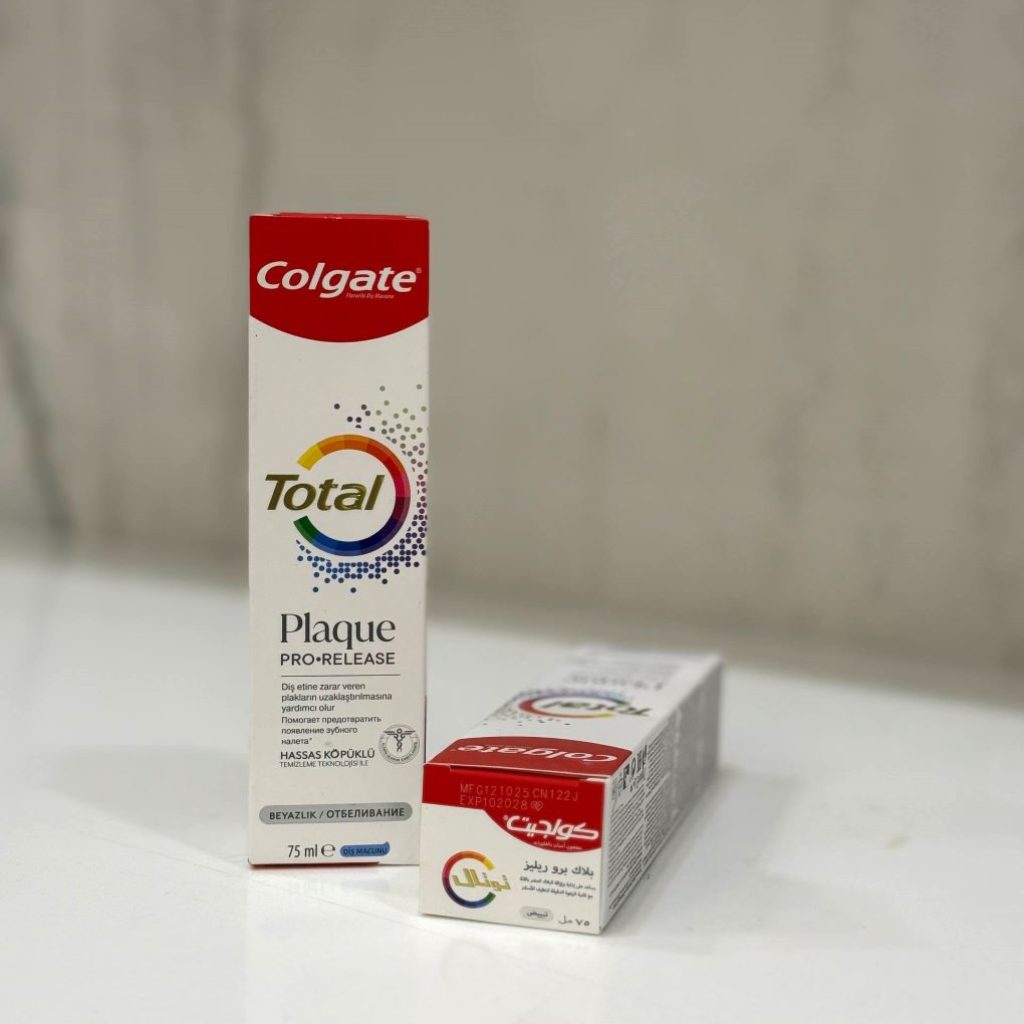 خمیر دندان کلگیت توتال Plaque Pro-Release سفیدکننده